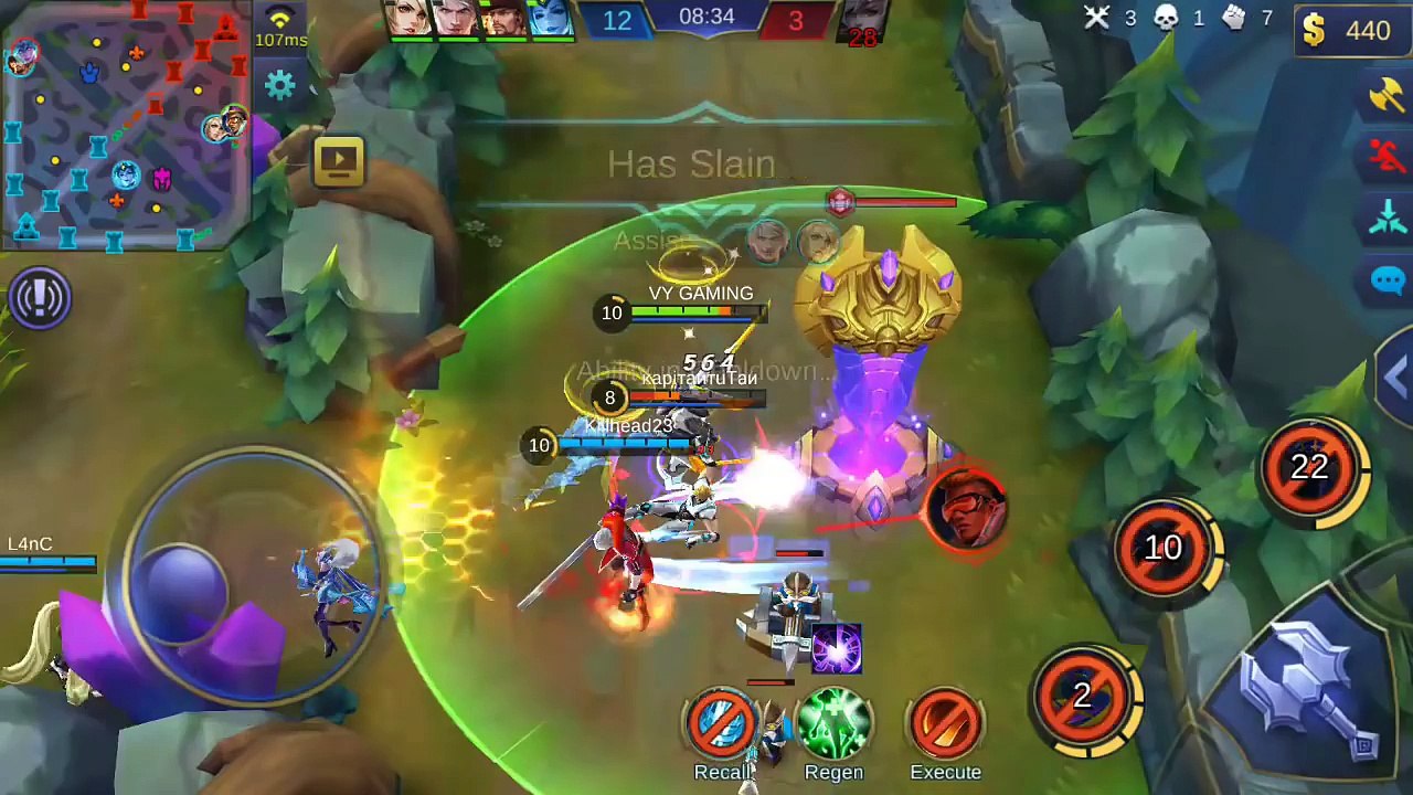 Mobile Legends New Legend Skin Saber Codename: Storm Gameplay and Build [MVP]