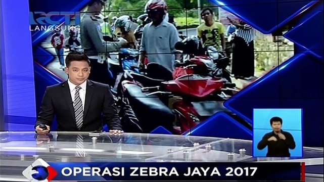 Siswi Berkendara Tanpa SIM Terjaring Operasi Zebra