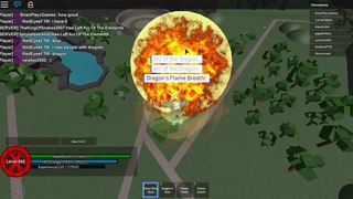 Roblox - Arc of the Elements - How a Dragon Flies.