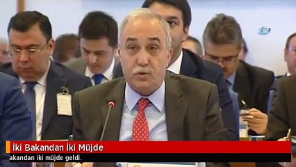 İki Bakandan İki Müjde