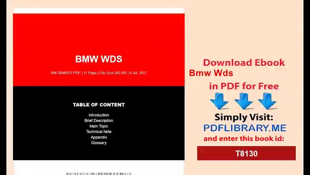 Bmw Wds