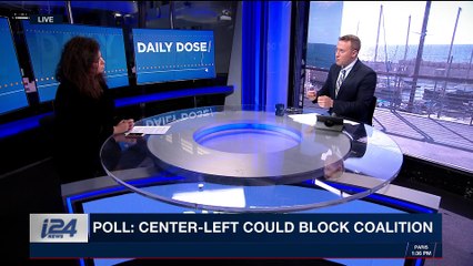 DAILY DOSE | Poll: center-left could block coalition | Thursday, November 2nd 2017