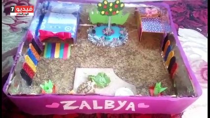 بالفيديو.. آيه فتاة أحبت سلحفاة اسمتها "زلابية" وأنشئت لها قرية كرتون