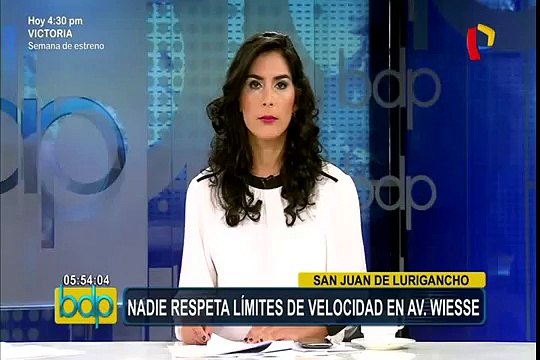 San Juan de Lurigancho: denuncian constantes accidentes en la avenida Wiesse