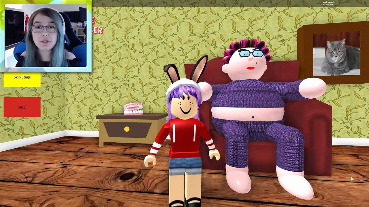 HAPPY BIRTHDAY GRANDMA! | ESCAPE GRANDMAS HOUSE IN ROBLOX | RADIOJH GAMES