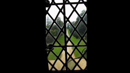 Looking Outside the Window of Montacute House