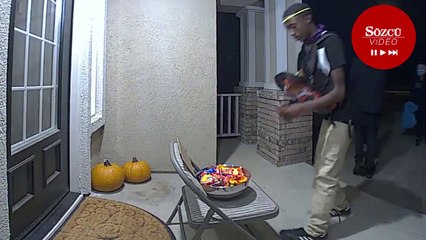 Cadılar Bayramı'nda 'şeker soygunu'