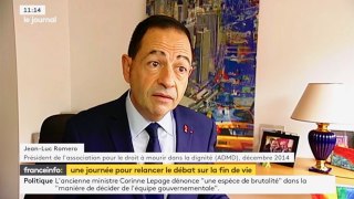 Journée pour le droit de mourir dans la dignité: relancer le débat sur la fin de vie avec Jean-Luc Romero et l'ADMD