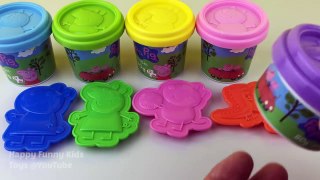 Play and Learn Colours With Peppa Pig Dough for Kids and Children