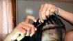 DIY : SIDE MOHAWK CROCHET BRAIDS USING X-PRESSION HAIR , KNOTLESS SIDE PART