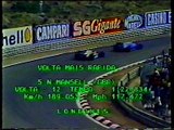 GP Portogallo 1987: Sorpasso di N. Piquet ad A. Senna, ritiri di De Cesaris e Mansell e sosta di A. Senna