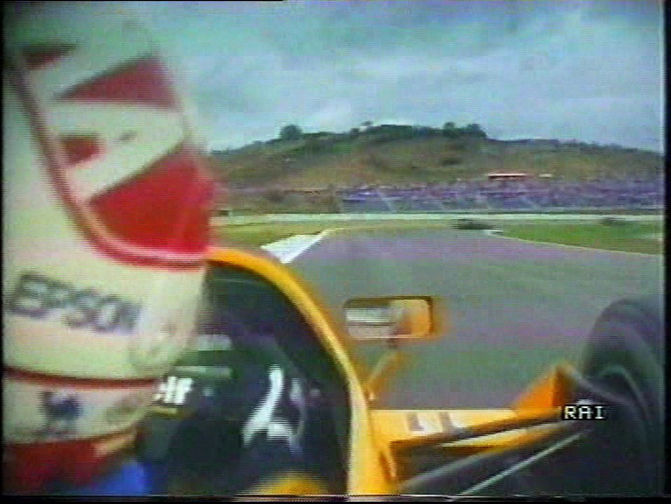 Gran Premio di Spagna 1987: Pit stop di Mansell e N. Piquet e sorpasso di Prost ad Alboreto e Berger