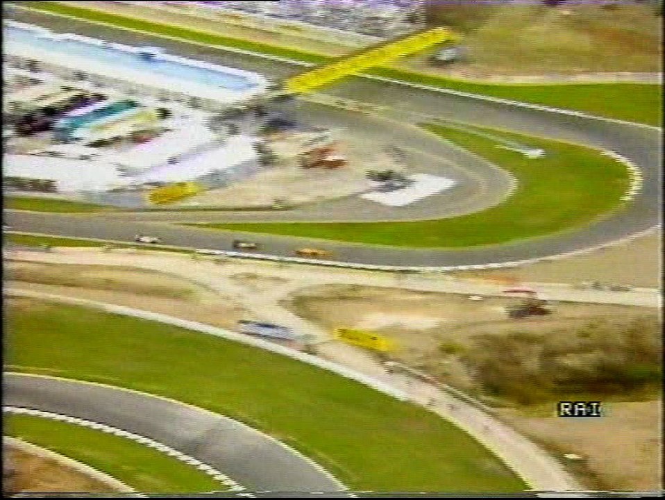 Gran Premio di Spagna 1987: Sorpassi di Boutsen, N. Piquet e Berger a Prost e incidente di Jon. Palmer