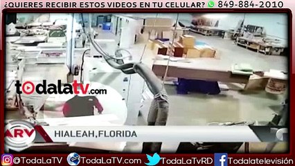 Golpean a empleado con mazo para robar caja fuerte-Al Rojo Vivo-Video