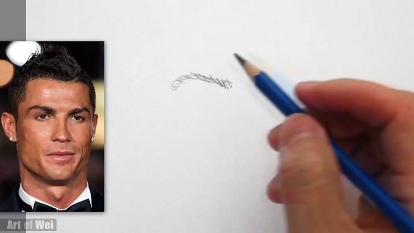 How To Draw Cristiano Ronaldo