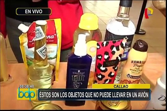 Aeropuerto Jorge Chávez: sepa que objetos no puede llevar en su equipaje