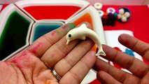 Dye Coloring Play Doh Sea Creatures Dolphin,Seastar Molds/Kids Creative Color Fun/Crayola Play Doh