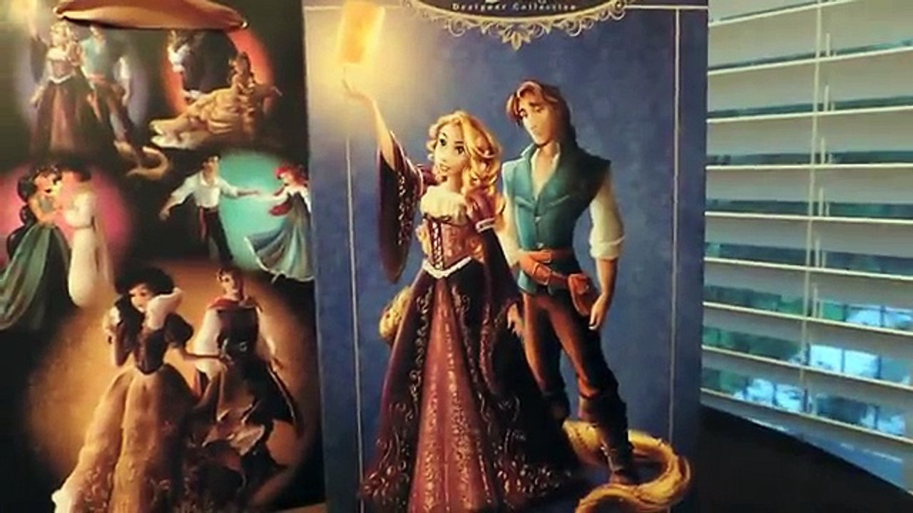 Disney Fairytale Designer Collection Rapunzel and Flynn Rider dolls