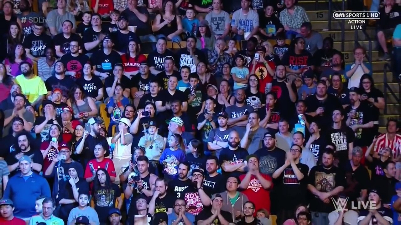 WWE SMACKDOWN 돌프지글러 나카무라 대립 시작