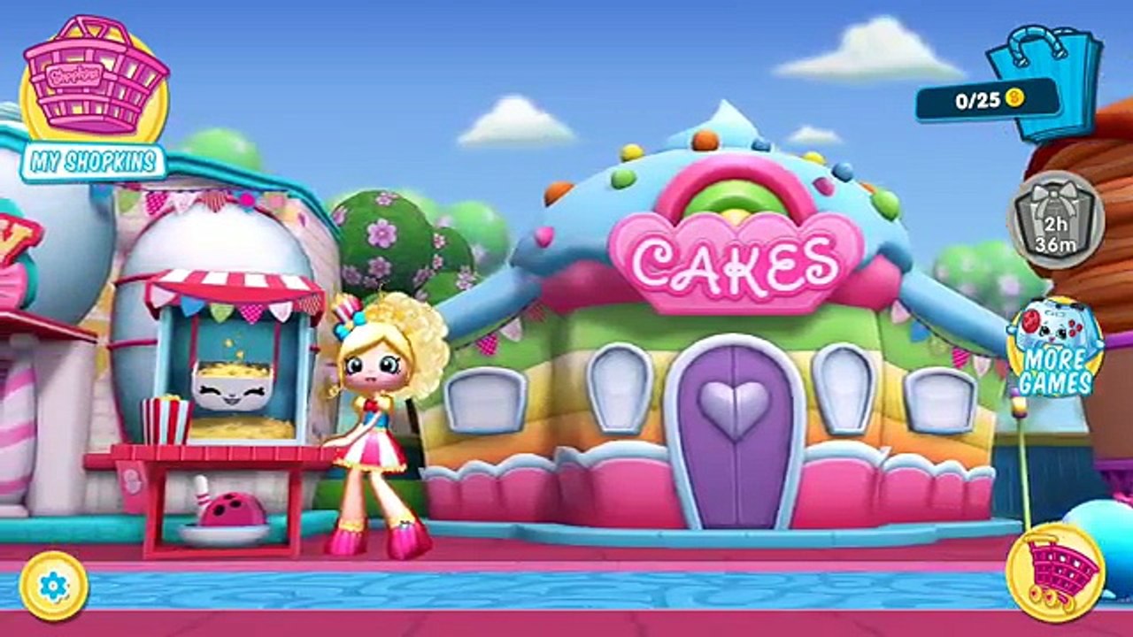 Shopkins Welcome to Shopville Шопкинс добро пожаловать в Шопвиль игровой мультфильм #Мобильные игры