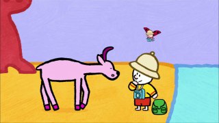 Didou, dessine-moi une Antilope, une Loutre et une Taupe ! | Dessin animé pour les enfants