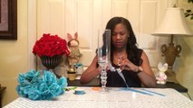 DIY -DOLLAR TREE - SPRING BLING CENTERPIECES