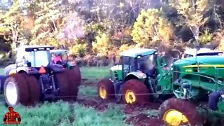awesome new extreme big tractor stuck in mud fail compilation in the world