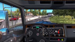 American Truck Simulator: Kenworth W900L N14 Cummins - Quick Trip