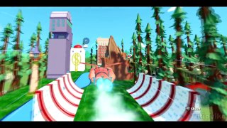 Мультик игра для детей Бэймакс Город героев, Халкбастер и Тачки машинки на русском Baymax & Cars