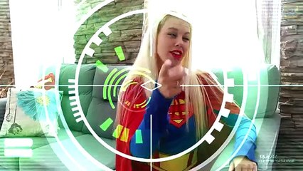 Frozen Elsa & Spiderman SWAP EYES! w/ Joker Maleficent Superman Anna Catwoman! Superhero Fun