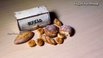 Polymer Clay Tutorial; 5 Types Of Bread - Miniature Food