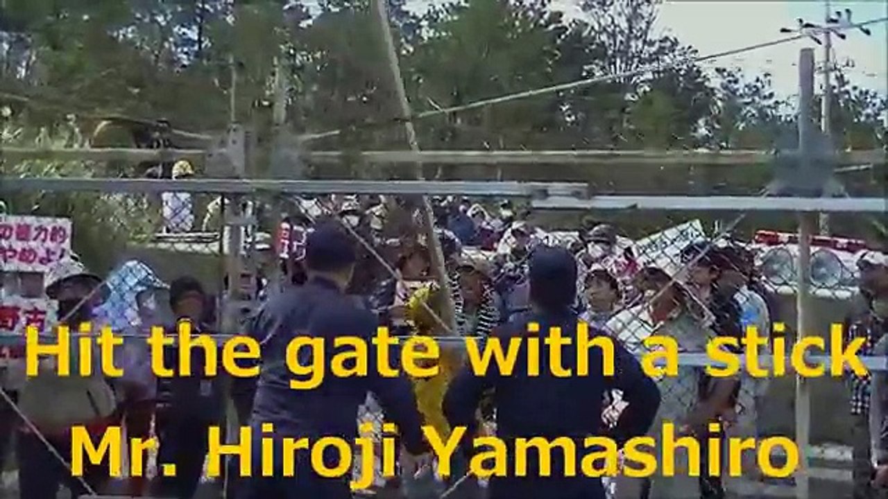 Hiroji Yamashiro'speaceful protests facts
