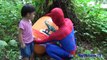 GIANT DINOSAUR EGG SURPRISE - Săn và Bóc trứng khủng long khổng lồ ❤ AnAn ToysReview TV ❤