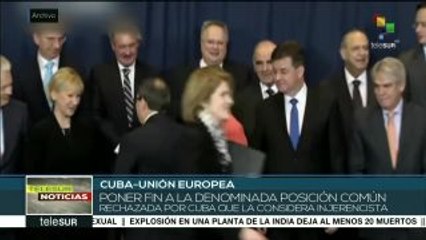 Entra en vigor acuerdo Cuba-Unión Europea