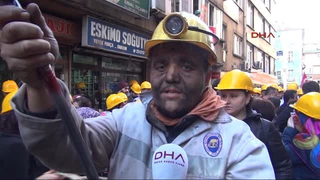 Zongludak'ta Maden İşçisinden Torba Yasa Tasarısına Tepki