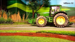 RC TRACTORS at grass silge harvest - Rc toy ion