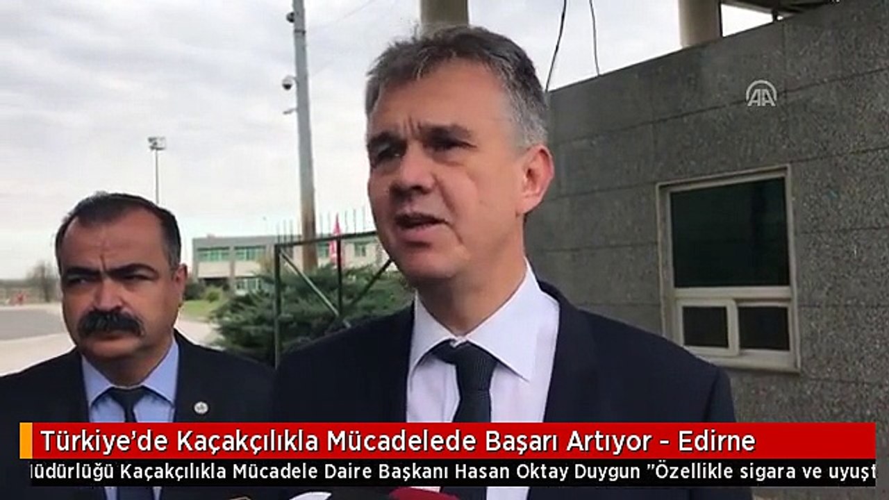 Türkiye'de Kaçakçılıkla Mücadelede Başarı Artıyor - Edirne