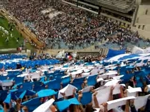 entrée des joueurs OM - Toulouse 06 - 07
