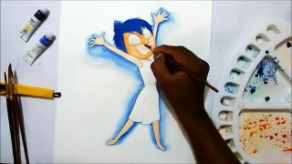how to draw joy from inside out-Speed art