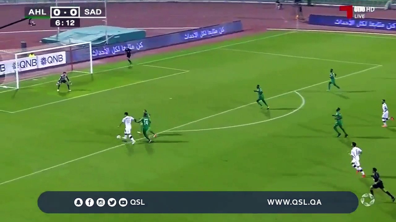 هدف بغداد بونجاح امام الاهلي في دوري نجوم قطر