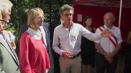 Françoise Nyssen à Chaillol - Retour sur la visite de la Ministre de la Culture  au festival de Chaillol. (4 août 2017)