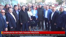 Çanakkale'de AK Parti Yeniden Mecliste