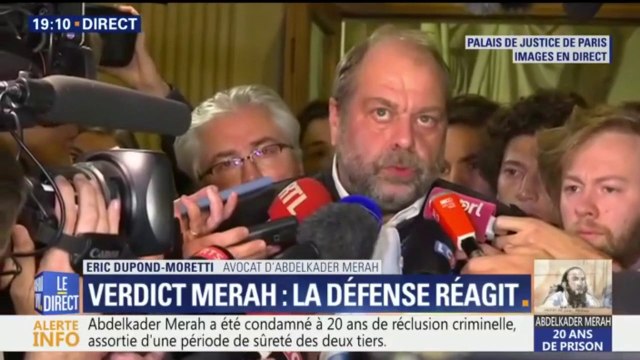 Les juges ont résisté à la pression de l’opinion publique , dit Dupond-Moretti hué à la sortie du procès Merah