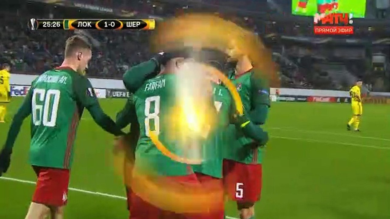 Jefferson Farfan Goal HD - Lokomotiv Moscow	1-0	Sheriff Tiraspol 02.11.2017