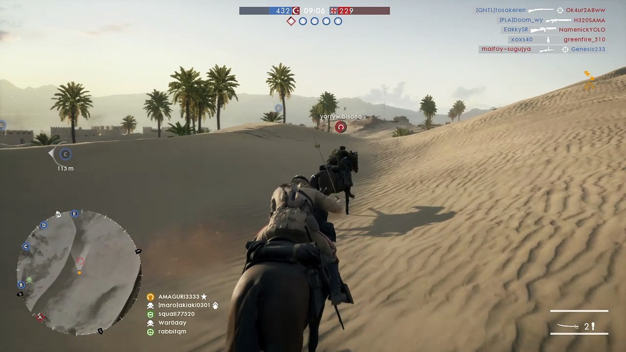 Battlefield™ 1　馬