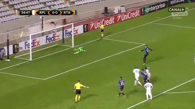 Josip Ilicic Goal HD - Apollon 0-1	Atalanta 02.11.2017