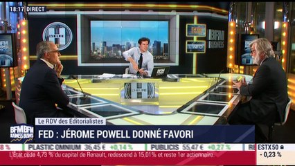 Le Rendez-Vous des Éditorialistes: Jerome Powell donné favori pour diriger la Fed - 02/11