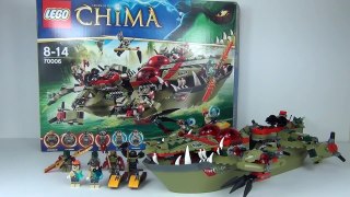 Lego Legends Of Chima Craggers Command Ship Review 70006