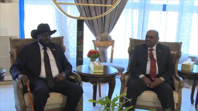 البشير وسلفاكير يتعهدان بإنهاء القضايا العالقة