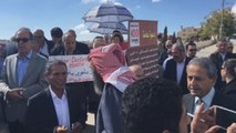 Decenas de personas protestan en Jordania en el centenario de la Declaración de Balfour